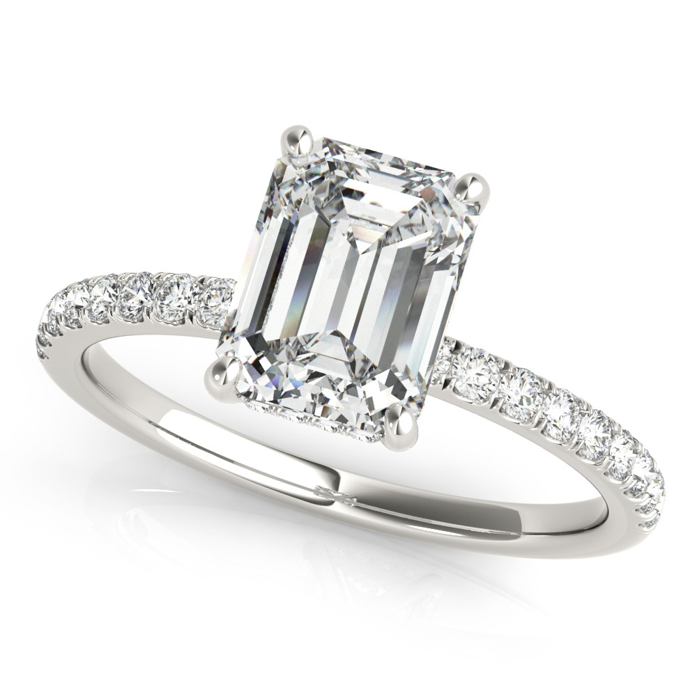 Leyla Natural Halo Diamond Ring