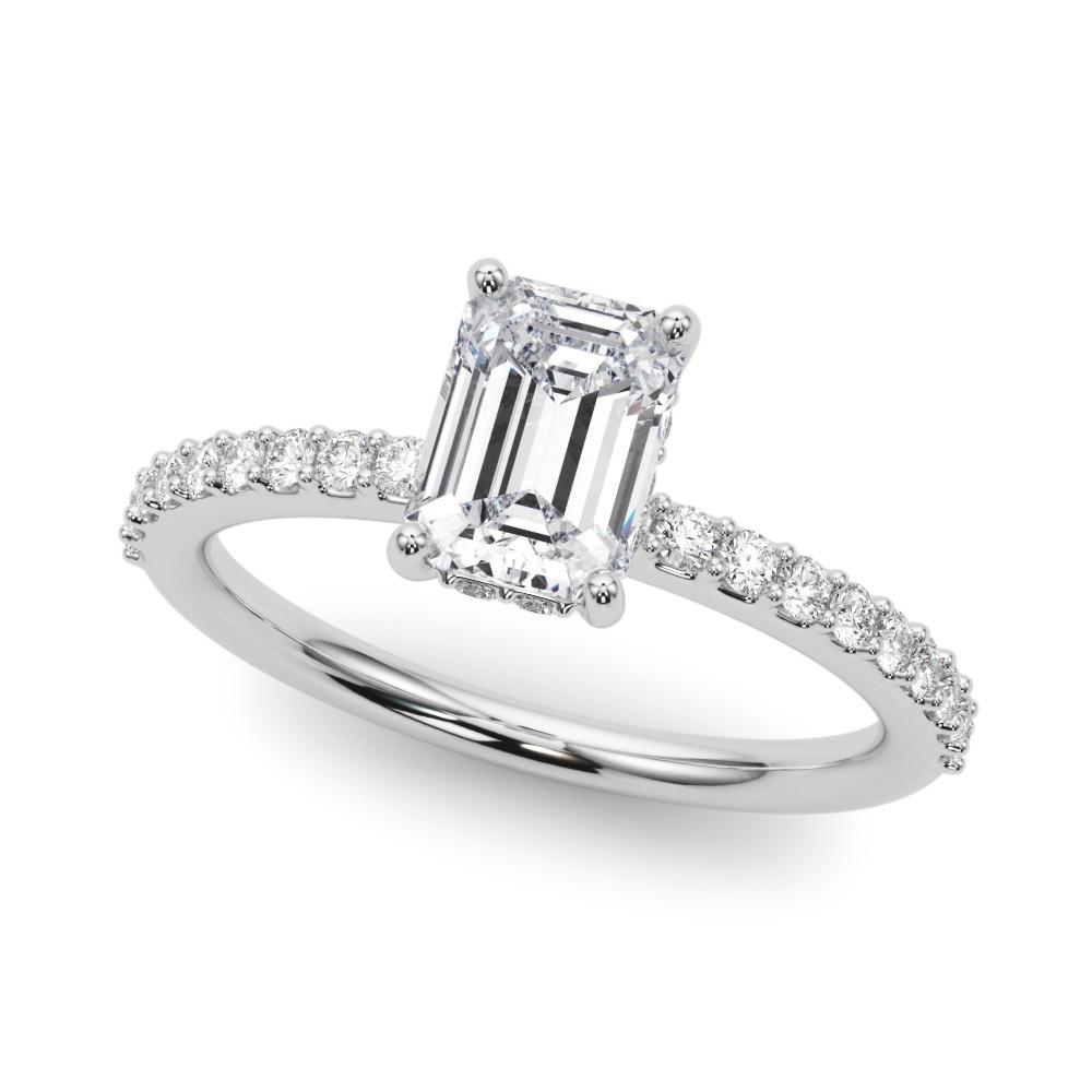Keyleigh Natural Halo Diamond Ring