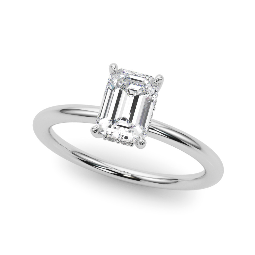 Jenna Natural Halo Diamond Ring