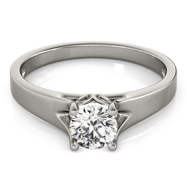 Meghan Lab Grown 4 Prong Classic Solitaire Engagement Diamond Ring