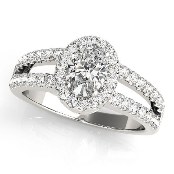 Keziah Natural Halo Diamond Ring