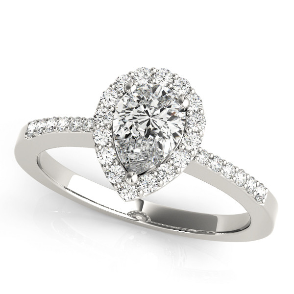 Keily Natural Halo Diamond Ring