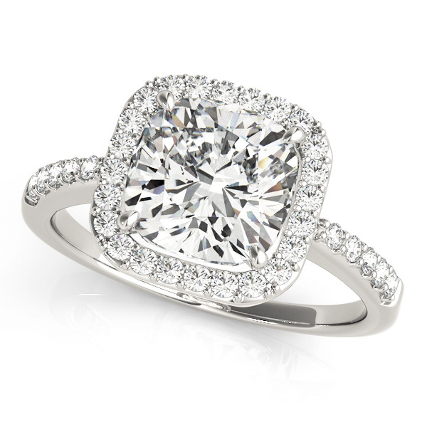 Jasmin Natural Halo Diamond Ring