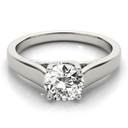 Merrit Natural 4 Prong Solitaire Diamond Ring