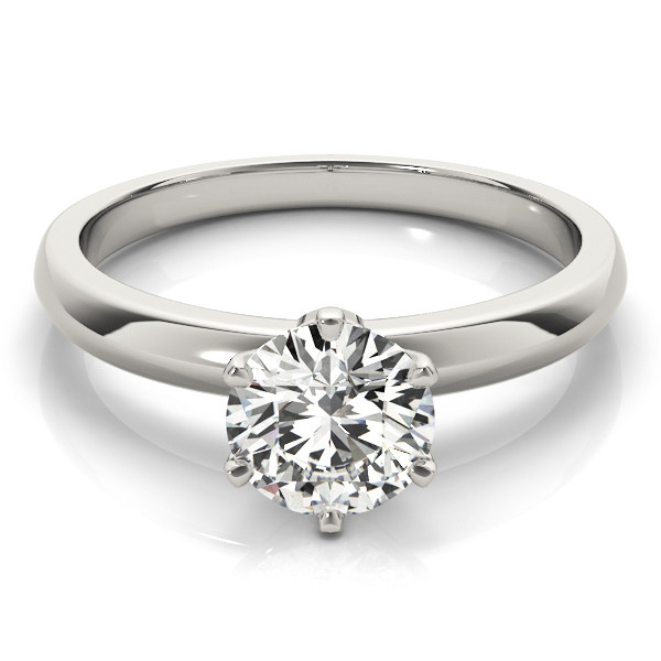 Mazie Lab Grown Diamond 6 Prong Classic Solitaire Engagement Ring