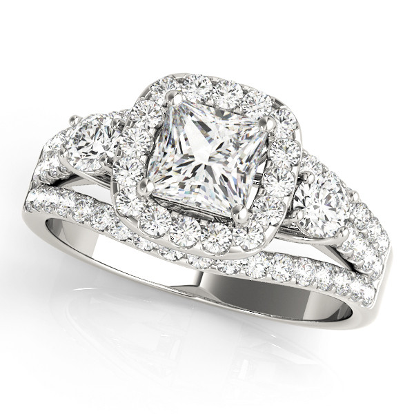 Kingsley Natural Halo Diamond Ring