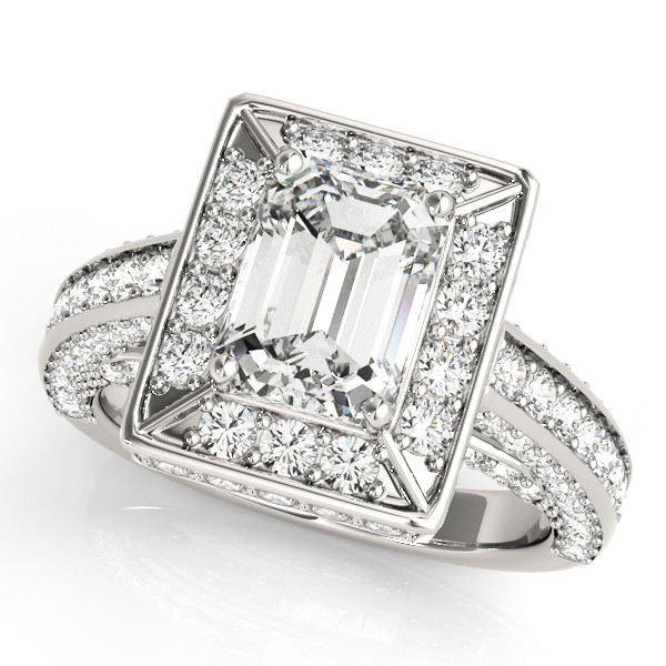 Janae Natural Halo Diamond Ring