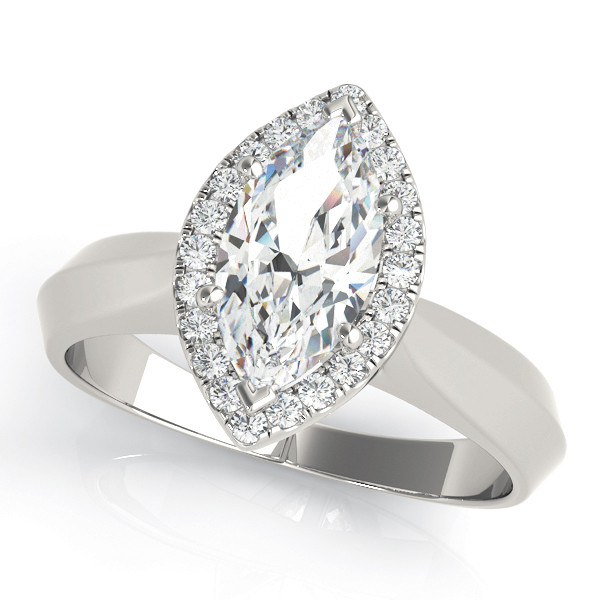 Lilianna Natural Halo Diamond Ring
