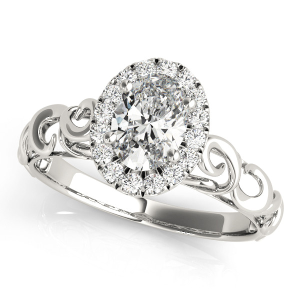 Lettie Natural Halo Diamond Ring