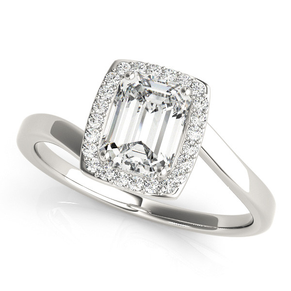 Kylah Natural Halo Diamond Ring