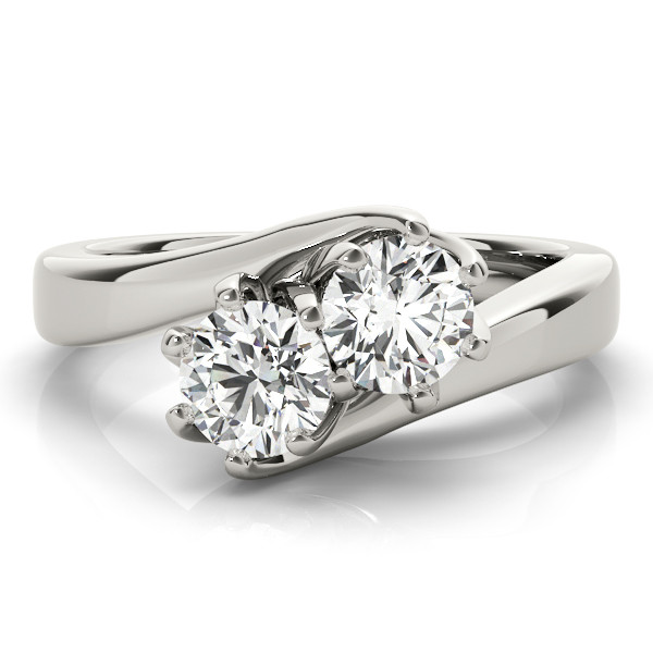 Helly Lab Grown Two Stone Diamond Ring