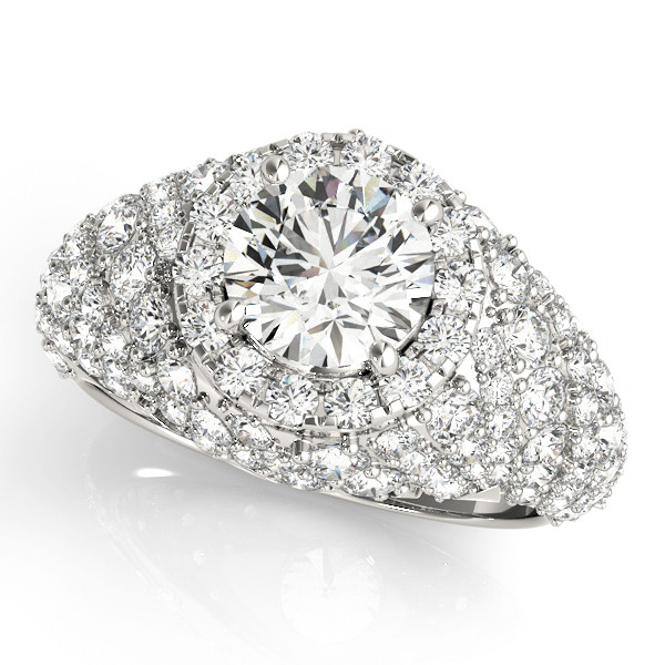 Lovelyn Natural Halo Diamond Ring