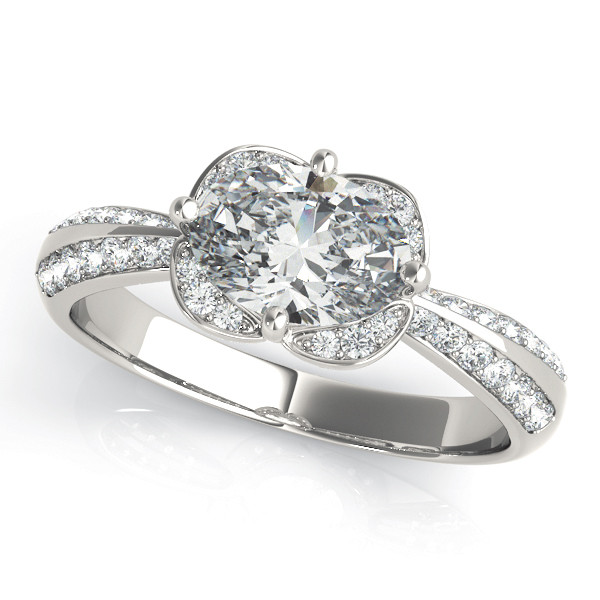 Lailah Natural Halo Diamond Ring