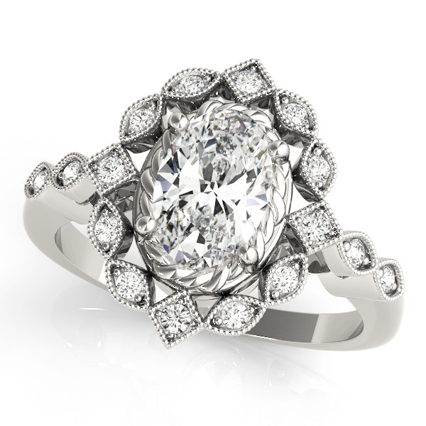 Kaydence Natural Halo Diamond Ring