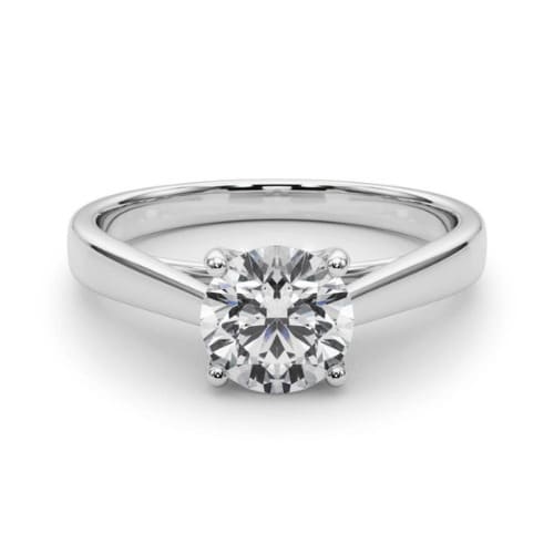Magdalene Lab Grown 4 Prong Solitaire Diamond Ring