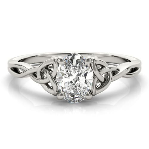 Niccole Lab Grown Diamond 4 Prong Classic Solitaire Engagement Ring