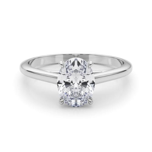 Nacelle Lab Grown Diamond 4 Prong Classic Solitaire Engagement Ring