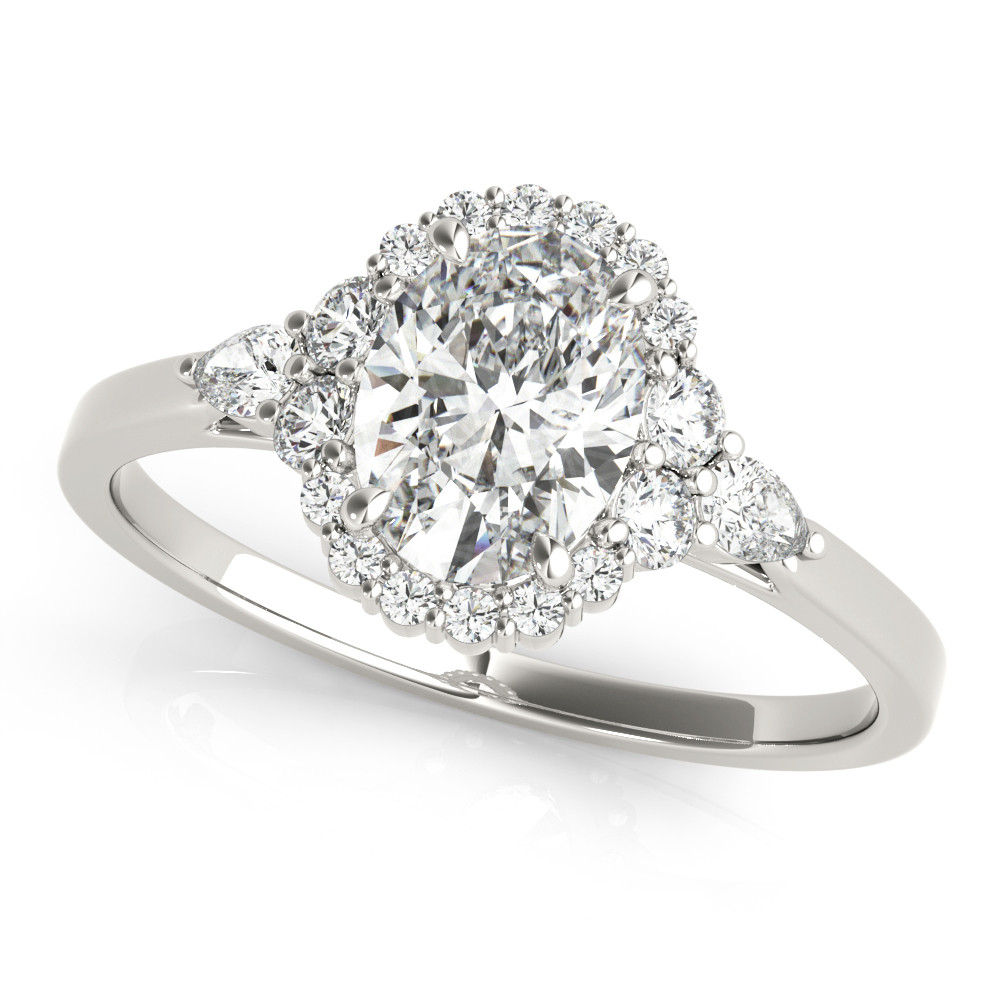 Joyce Natural Halo Diamond Ring
