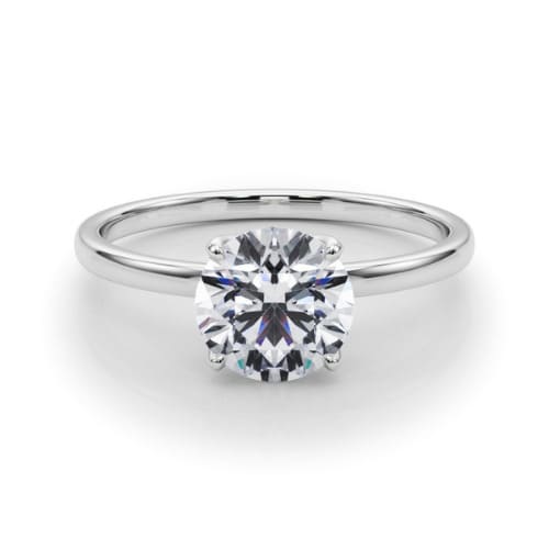 Maiya Lab Grown 4 Prong Solitaire Diamond Ring