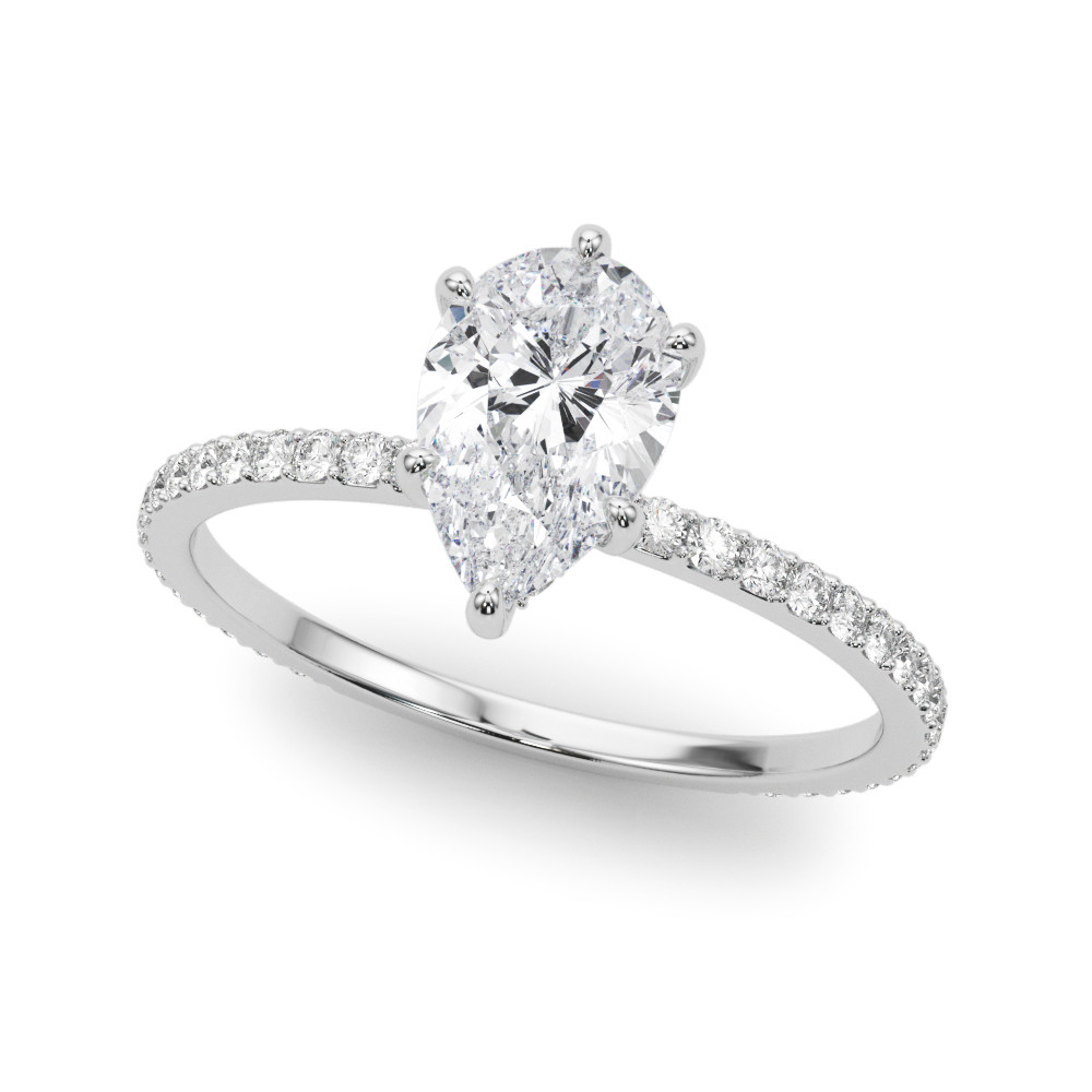 Laurel Natural Halo Diamond Ring
