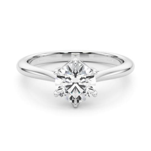 Mayte Lab Grown Diamond 6 Prong  Engagement Ring