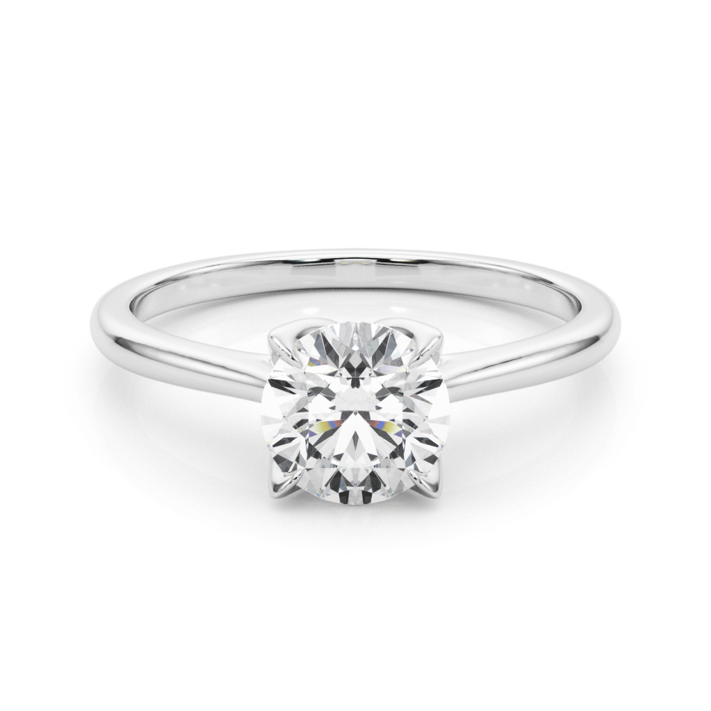 Mckenna Lab Grown Diamond 4 Prong Classic Solitaire Engagement Ring
