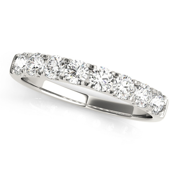 Corinne Lab Grown White Gold Prong Womens Diamond Ring