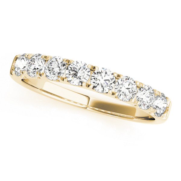 Corinne Lab Grown Yellow Gold Prong Womens Diamond Ring