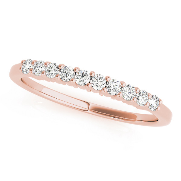 Libby Lab Grown Rose Gold Prong  Diamond Ring