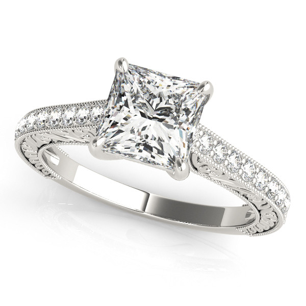Landrie Natural Diamond  Engagement Ring