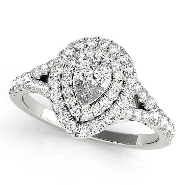 Keegan Natural Halo Diamond Ring