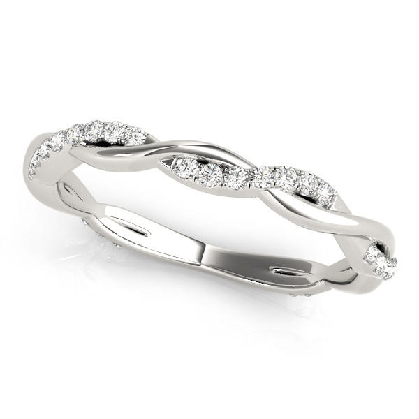 Chamorra Natural White Gold Diamond for Women Wedding Ring