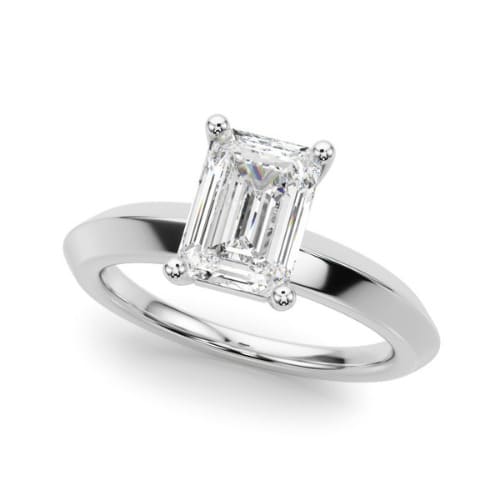 Oneida Natural Diamond 4 Prong Classic Solitaire Engagement Ring