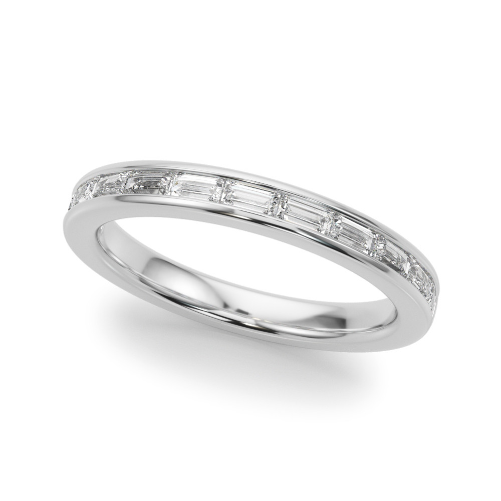 Selin Natural Channel-Set  Diamond Ring