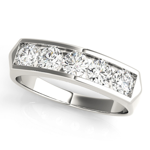 Summit 0.87 Carat Lab Grown Channel-Set  Diamond Ring