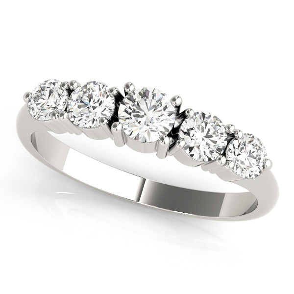 Tinsley 0.75 Carat Lab Grown Prong 5 Stone Diamond Ring