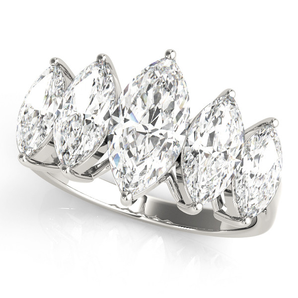 Paislynn Lab Grown Prong-Set 5 Stone Diamond Ring