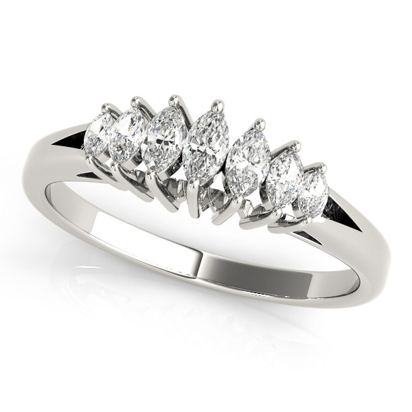 Rayanna Lab Grown Prong-Set 7 Stone Diamond Ring