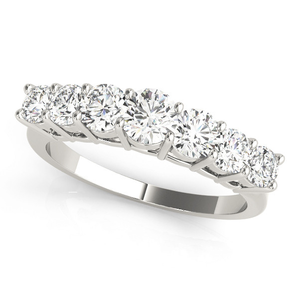 Aarya 0.33 - 1.00 Carat Lab Grown Prong 7 Stone Diamond Ring