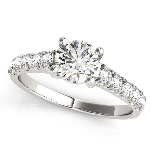 Kourtney Natural Diamond  Engagement Ring