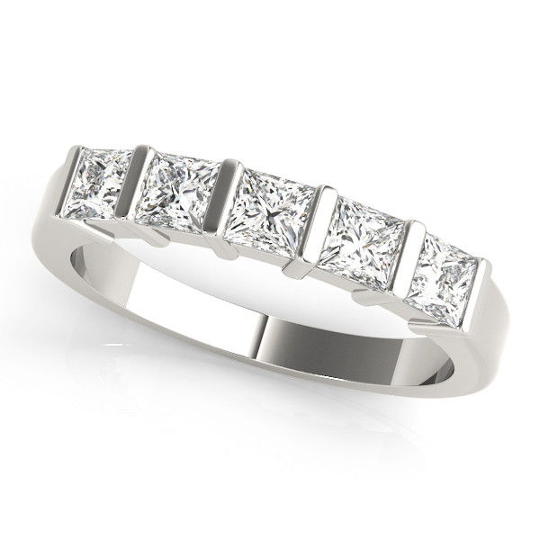 Viviane Lab Grown Bar-Set  Diamond Ring