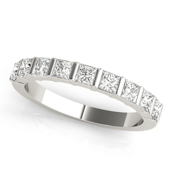 Xilenia Lab Grown Bar-Set  Diamond Ring