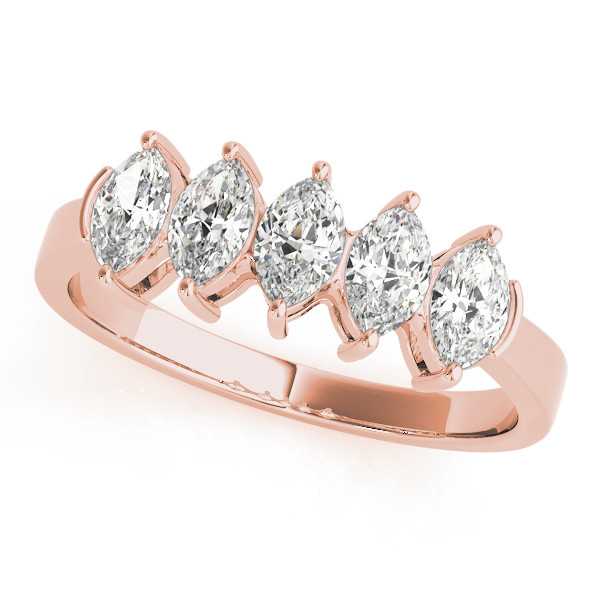 Gladdis Lab Grown Diamond Rose Gold Prong-Set 