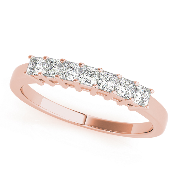 Rosina Lab Grown Rose Gold Prong-Set Men's Wedding Diamond Ring