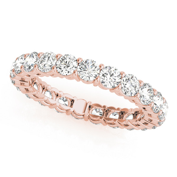 Emmanuella Lab Grown Rose Gold 4 Prong  Diamond Ring
