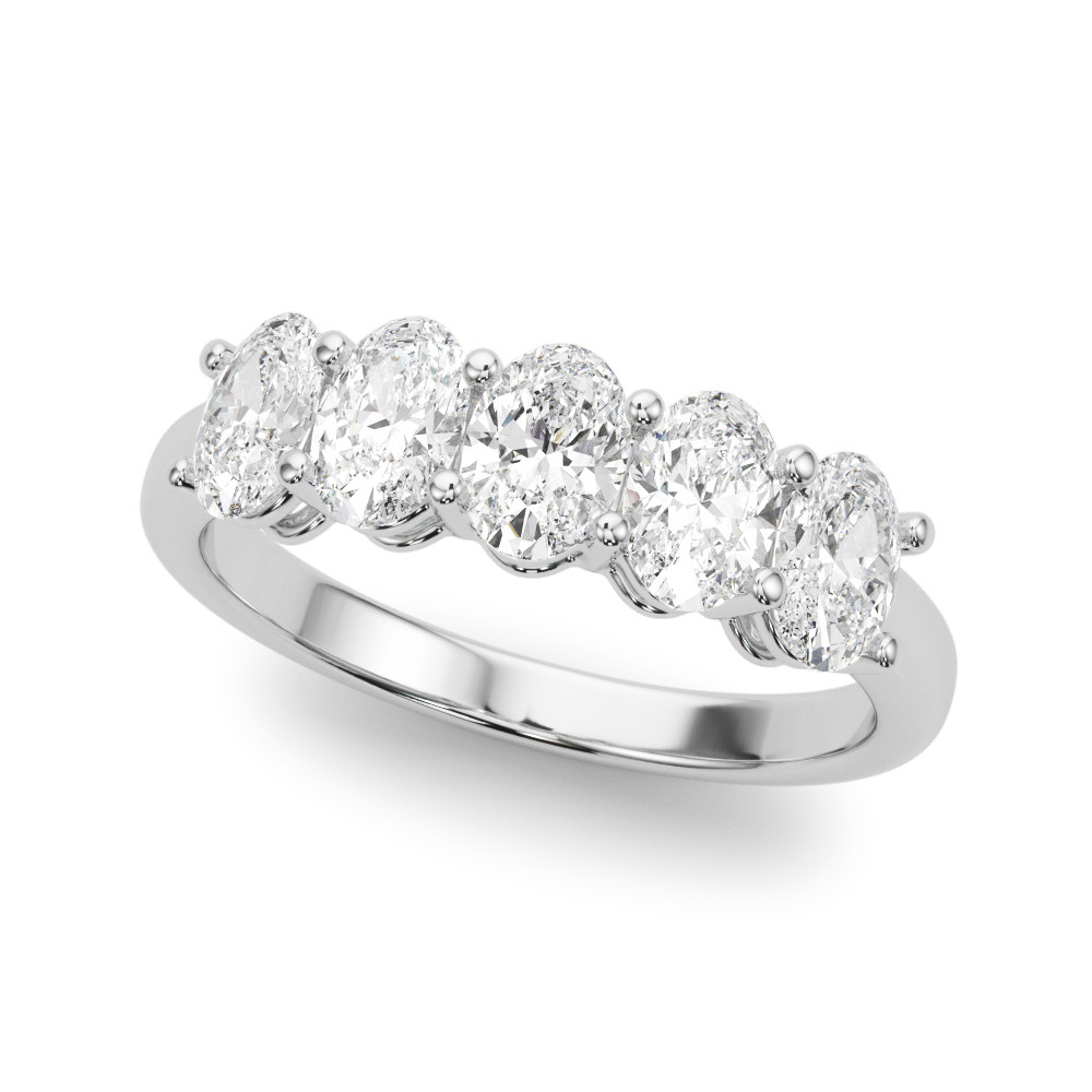 Darcy Lab Grown Prong 5 Stone Diamond Ring