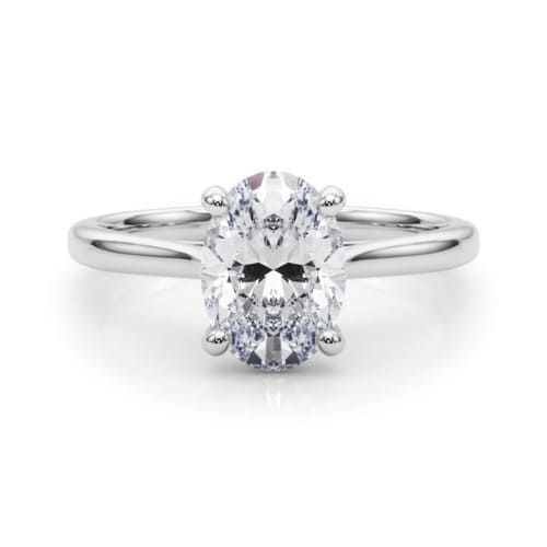 Daisie Lab Grown Diamond 4 Prong  Engagement Ring
