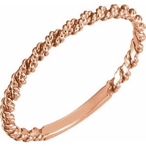 Miriam Rose Gold Plain for Women Wedding Ring