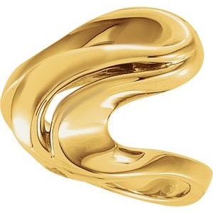 Malia Yellow Gold Plain for Women Wedding Ring