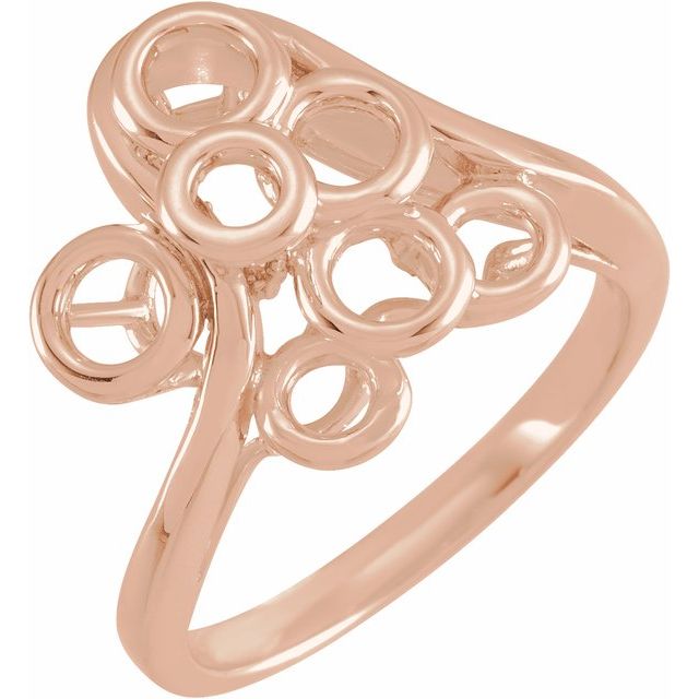 Mabel Rose Gold Engagement Ring